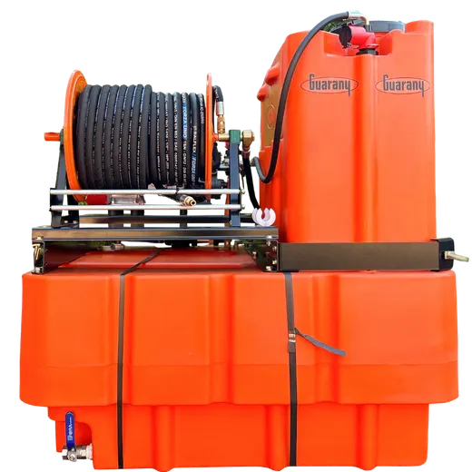 Conjunto Combate para Pick-up Guarany kit completo montado em caçamba para combate a incêndios florestais